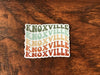 Retro Knoxville Magnet
