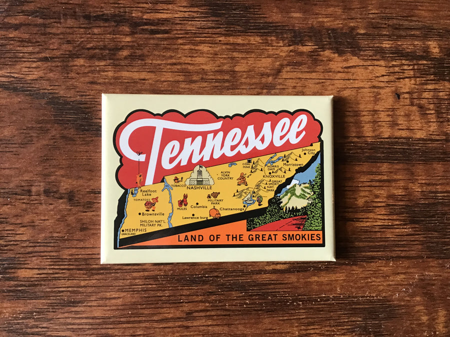 TN Land of the Great Smokies Magnet