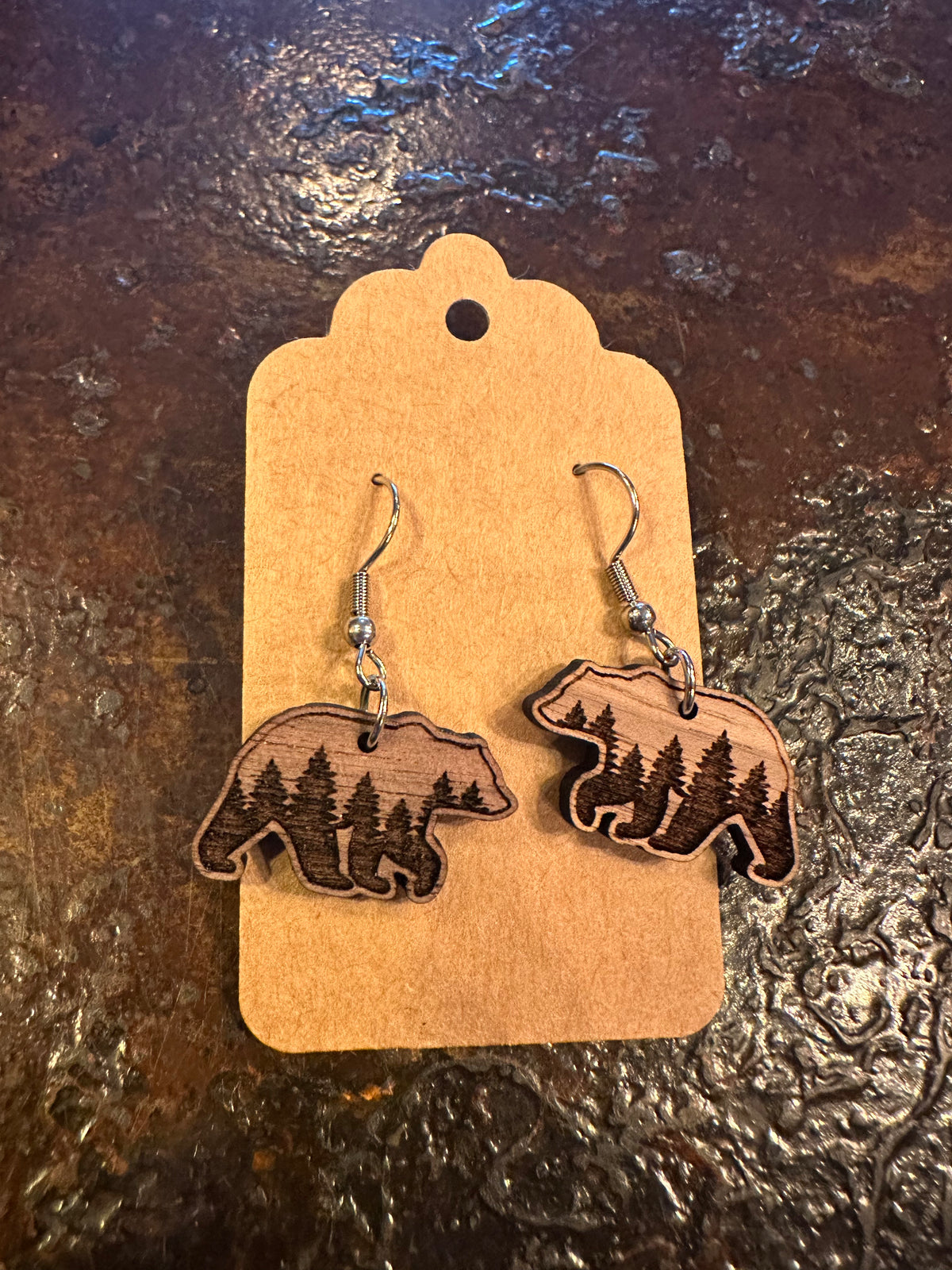 Wooden Assorted Earring - Dangles