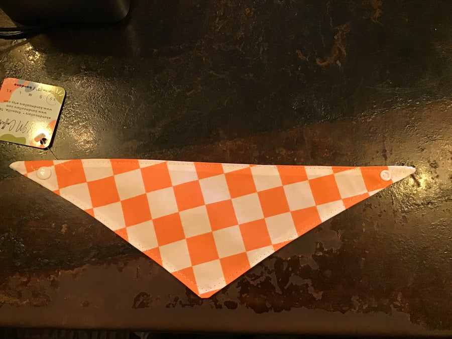 Checkerboard Dog Bandanas