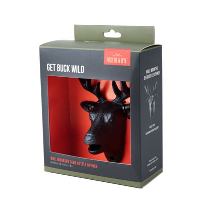 Wall Mounted Cast Iron Deer Bottle Opener