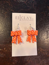 Tennessee Bow Earrings