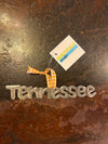 Metal Tennessee Ornament - Handmade In Haiti