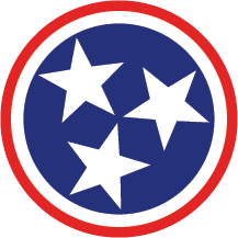 Red Tri-Star Magnet