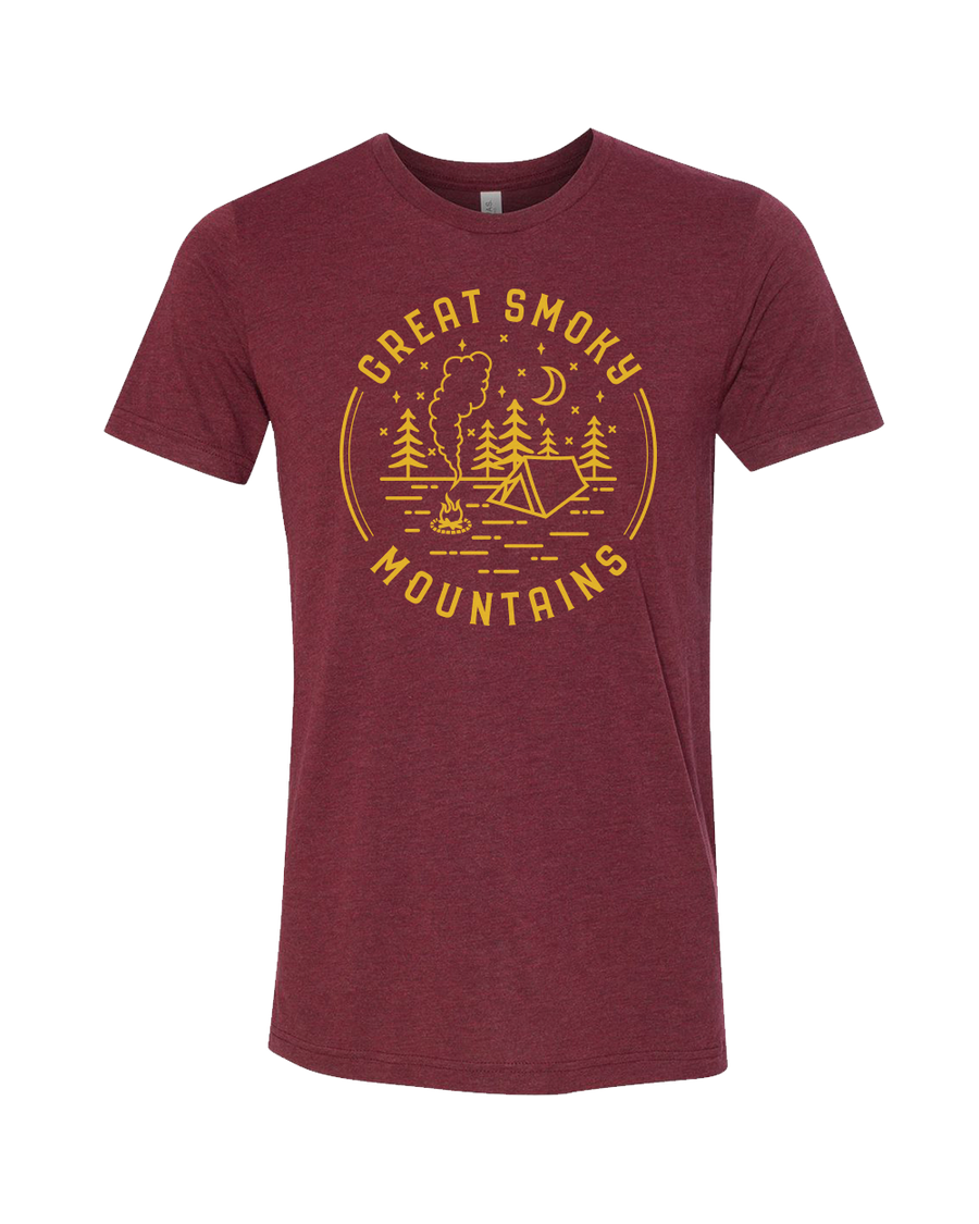 Camp Smoky Mtns  T-Shirt - Nothing Too Fancy