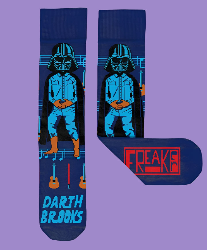 Darth Brooks Freaker Feet Socks
