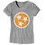 Ladies TN Flag - Gray w/ Orange