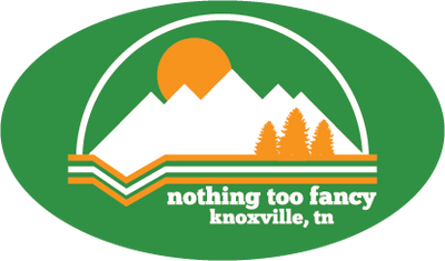 Nothing Too Fancy Mountains Magnet  Magnet - Nothing Too Fancy