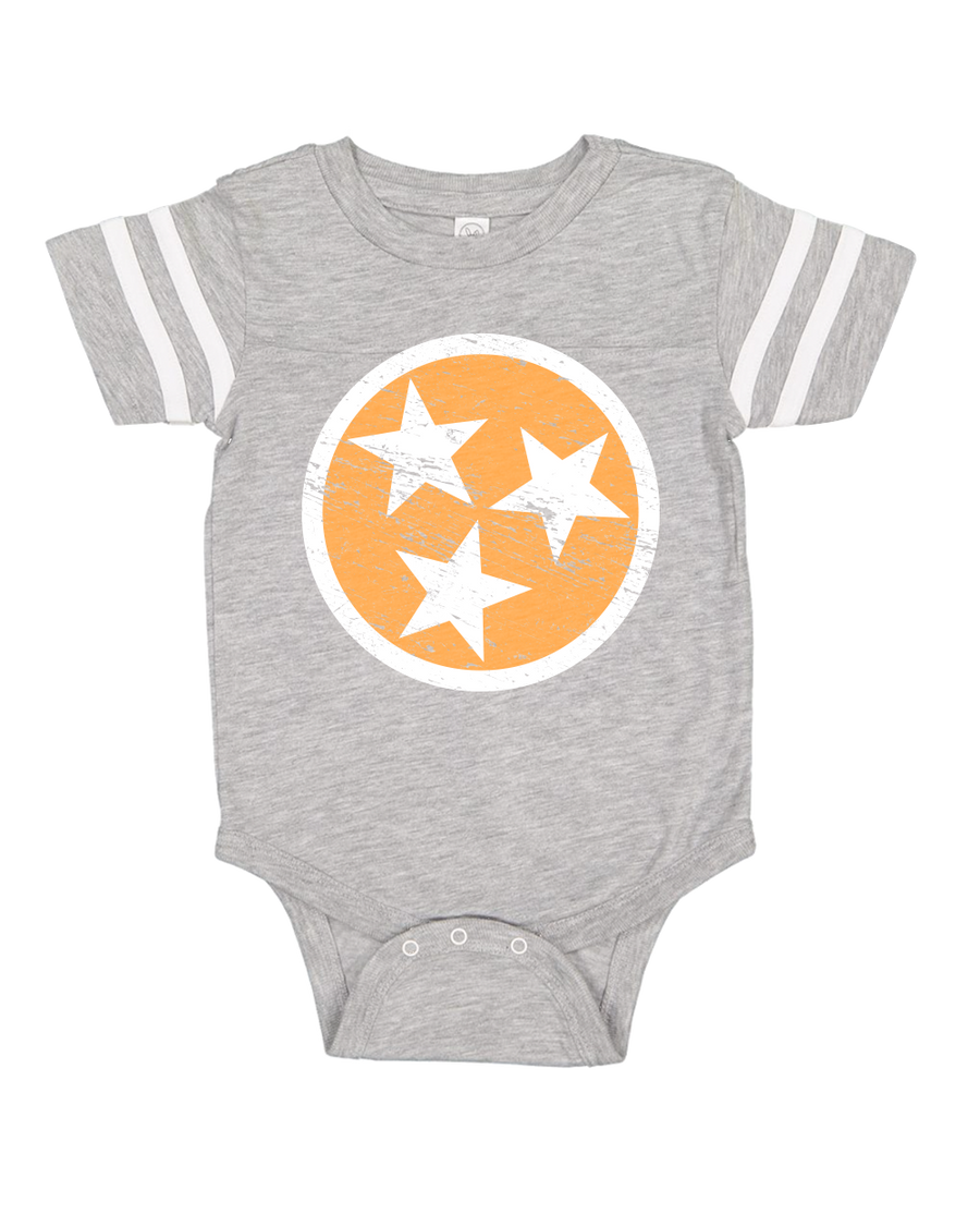 Tri-Star Football Onesie  Onesie - Nothing Too Fancy