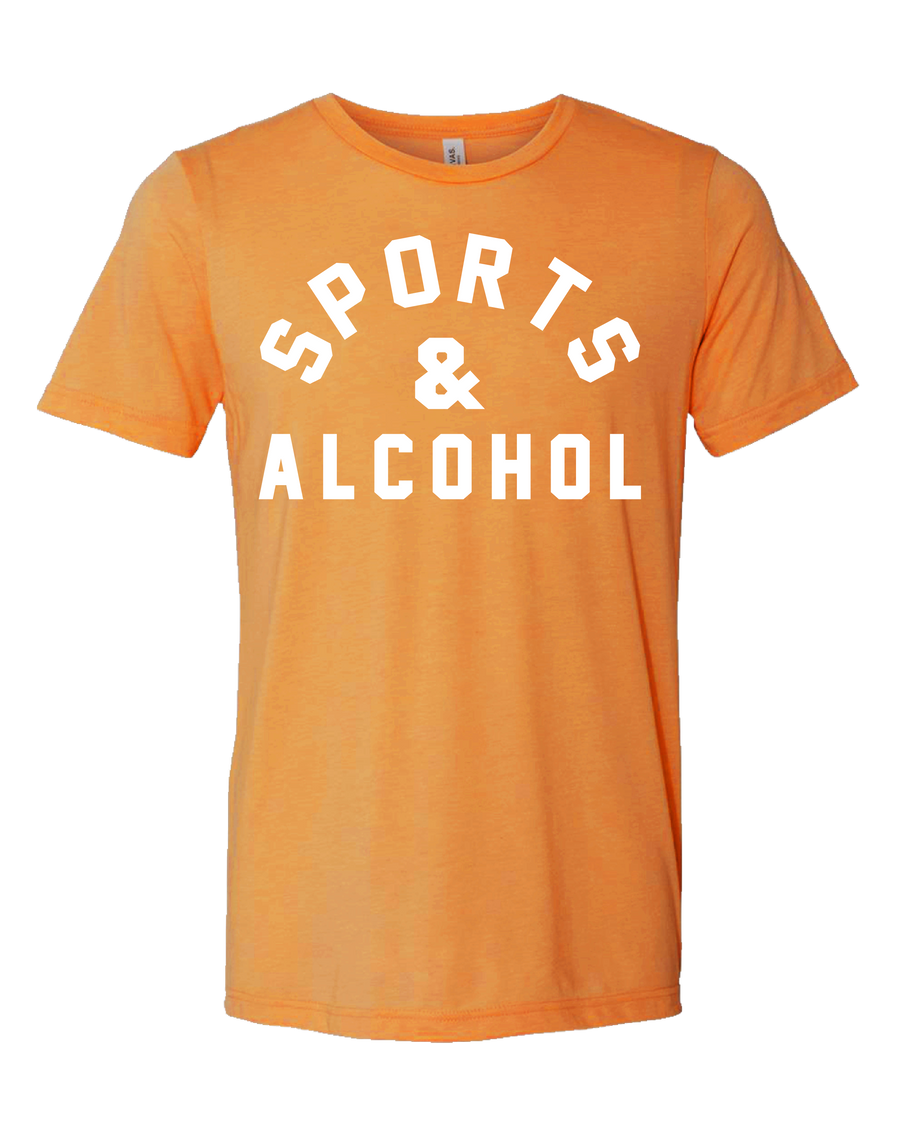 Sports & Alcohol  T-Shirt - Nothing Too Fancy