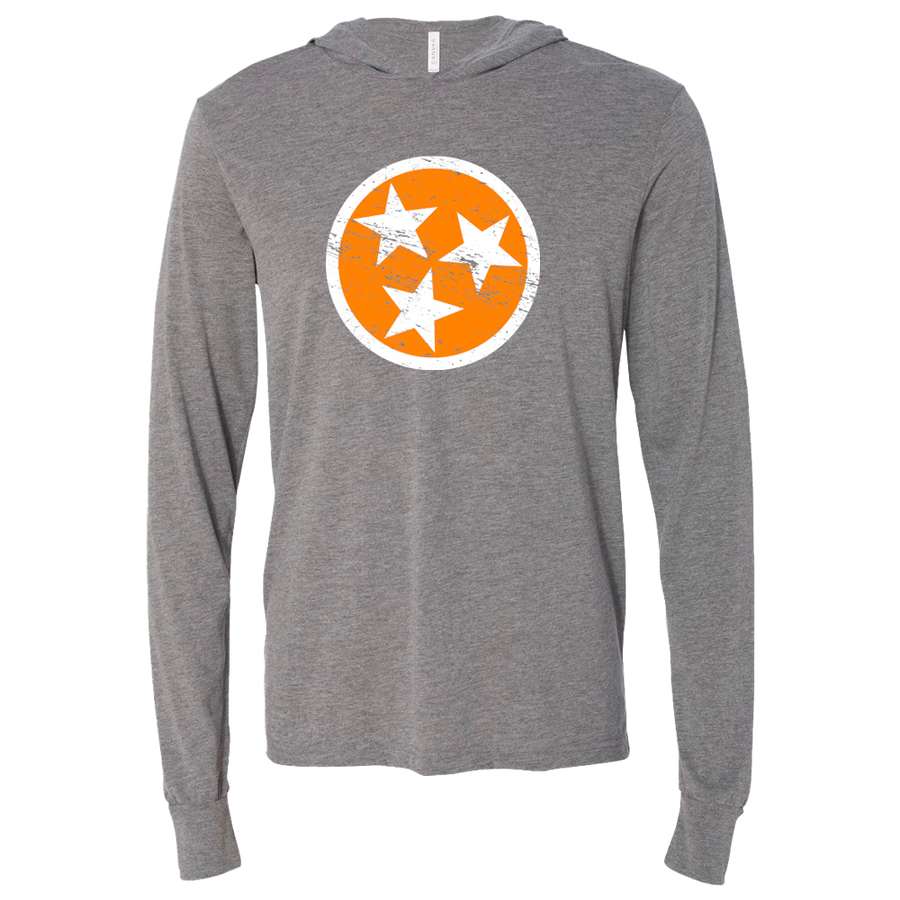 Grey TN Flag T-Shirt Hoodie
