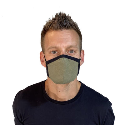 Allmask™ Tri-Blend Protective Face Mask  T-Shirt - Nothing Too Fancy