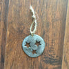 Metal Tri-Star Ornament - Handmade In Haiti  Ornament - Nothing Too Fancy