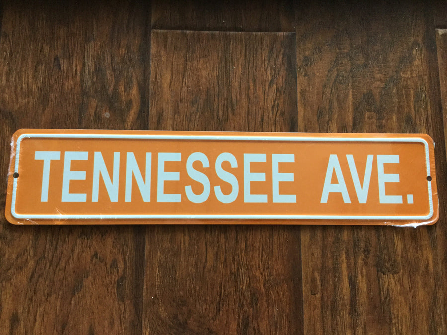 Tennessee Avenue Street Sign  Accessories - Nothing Too Fancy