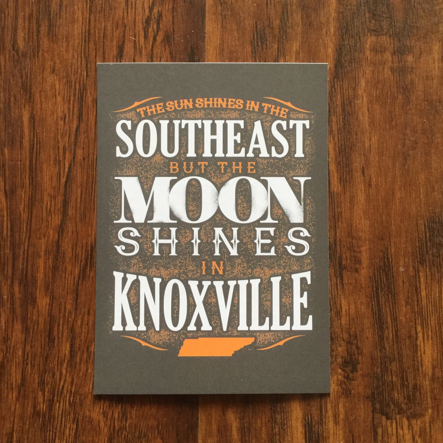 Moonshine Postcard  Post Card - Nothing Too Fancy