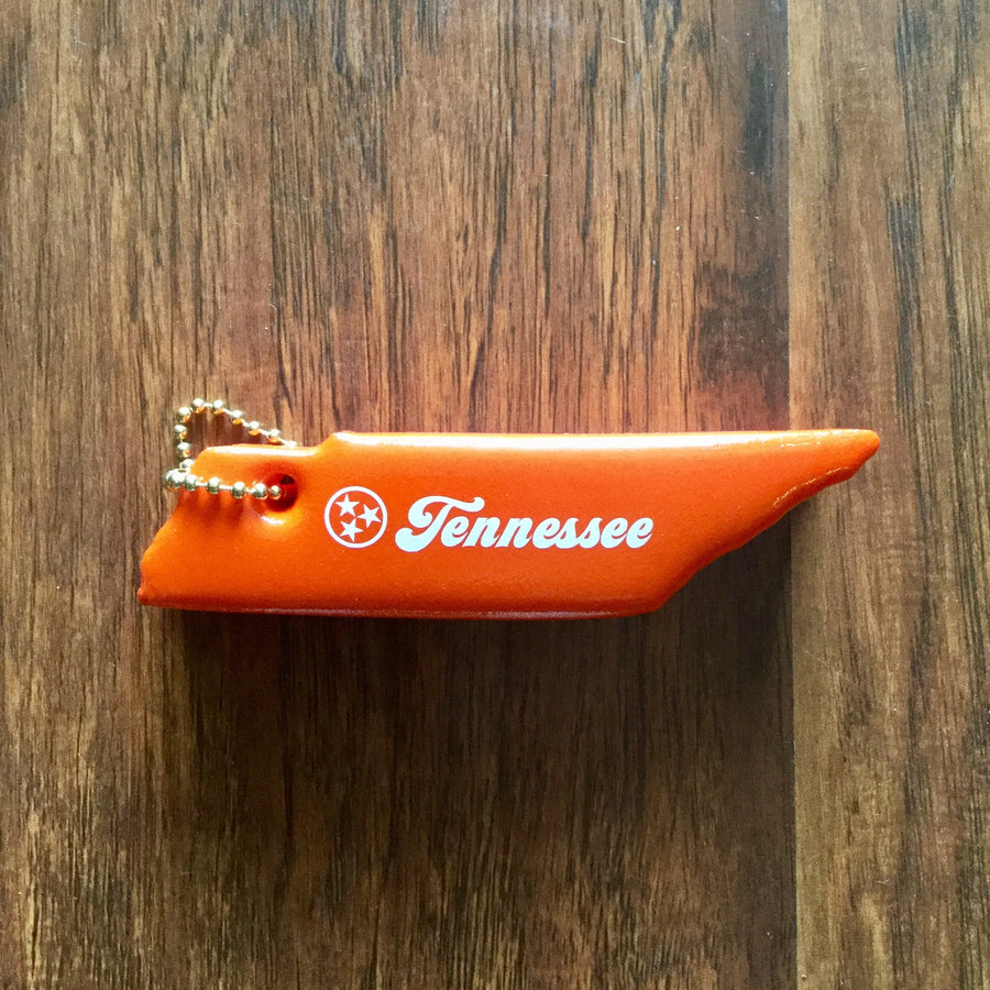 Floatie Keychain Orange State  keychain - Nothing Too Fancy