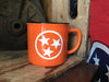 Orange Tri-Star Mug