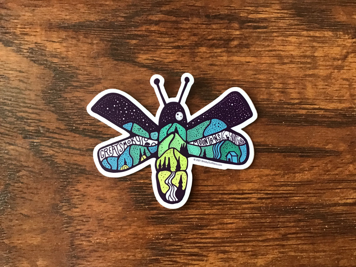 Firefly Sticker - Purple