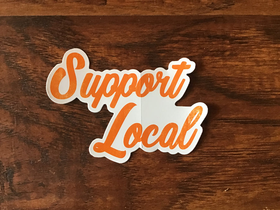 Support Local Sticker