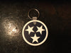 Rubber Tri-Star Keychain  Keychain - Nothing Too Fancy